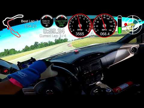 Pittsburgh International Race Complex (Pitt Race) - 1:54.2 - 370whp Scion FRS - July 2022 - NASA TT3