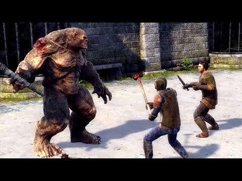 EXANIMA - The Beast Arena NPC Battles & Ragdoll Physics / Episode 3