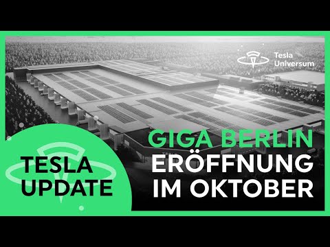 Eröffnung im Oktober? Tesla-Chef Elon Musk lädt zur Party und Führung auf Gigafactory-Gelände ein