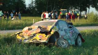 preview picture of video 'WRC Rally Poland - 71 Rajd Polski - CRASH Kruuda/Jarveoja os.9 Wieliczki'