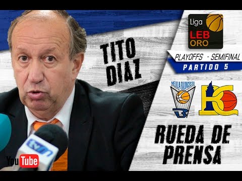 Tito Díaz - RDP @ Club Melilla Baloncesto 1/2 PLAYOFFS - Partido 5)