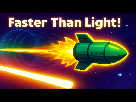 I never understood what happens if you go faster than light...until now!