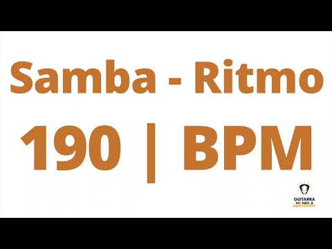 Samba | Ritmo (Rythm) | 190 BPM