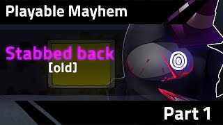 Cover art for stabbed in the back