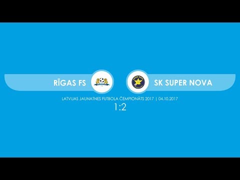 Rīgas FS U13 - SK Super Nova U13 | 1.puslaiks |1:2