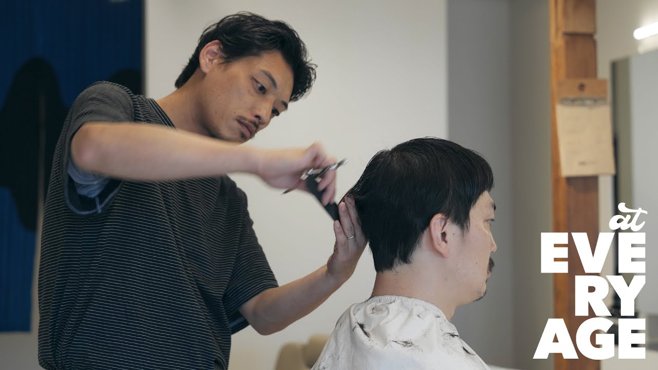 【日米ヘアカット対決・後編 / INN THE PEOPLE：岡本さん】 #ショート #バーバー #メンズヘア #メンズヘアセット #odouds #ポマード