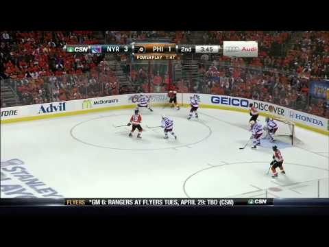 NY Rangers @ Philadelphia Flyers 04/22/14 Game 3
