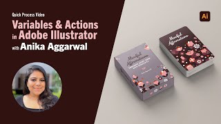 Variables & Actions in Adobe Illustrator