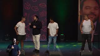 SHOW COMPLETO EM NOVA IGUAÇU! RJ! RAPHAEL GHANEM BATE PAPO COM SOLTEIRAS, SOLTEIROS E CASAIS!!