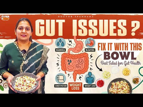 Gut Issues? Fix It with This Bowl! | Best Salad for Gut Health by Dr. Spandana
