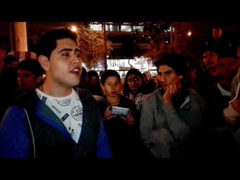 CALERO vs MC - BATALLA DE RAP PARQUE KENNEDY