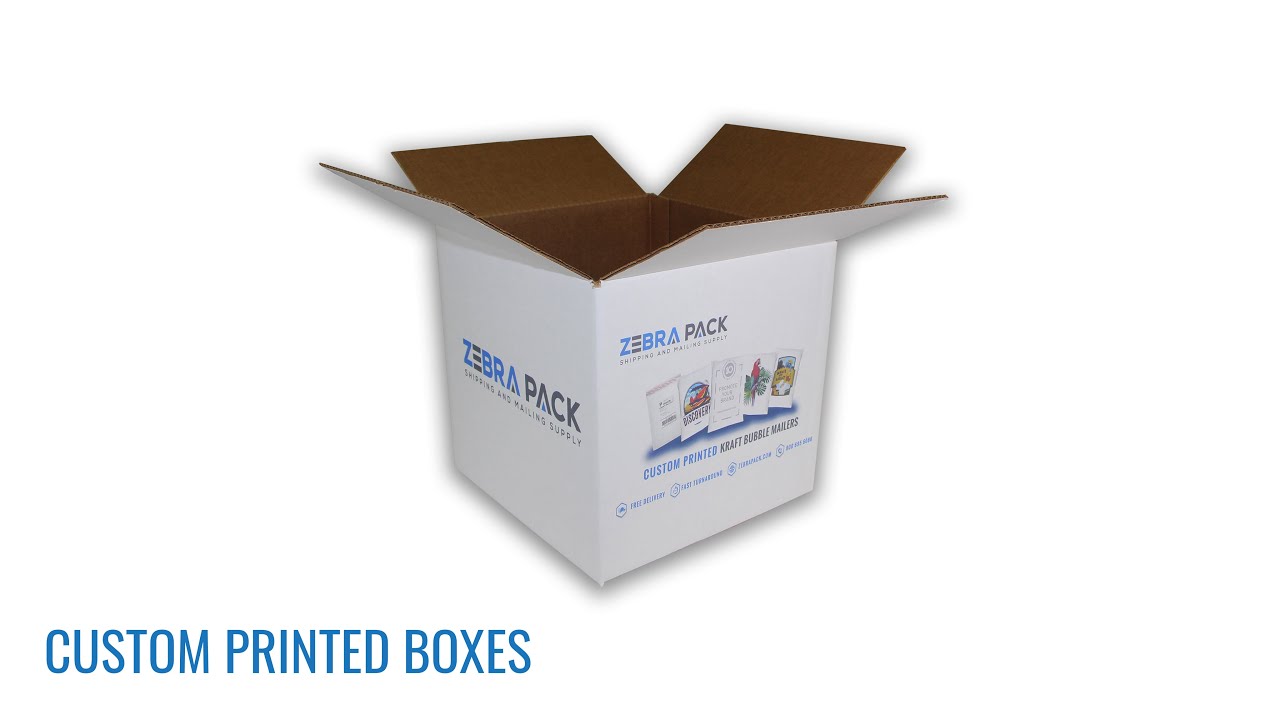 Custom Printed Boxes by Zebra Pack
