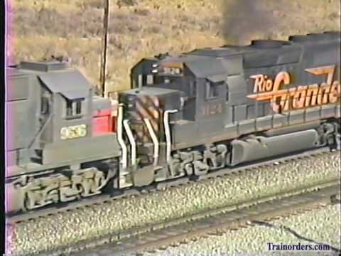 Classic Railroad Series 328 - SP 9238 West at West Colton February 15, 1990