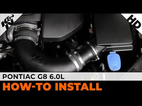 Pontiac G8 6.0L [#63-3071] Air Intake Installation