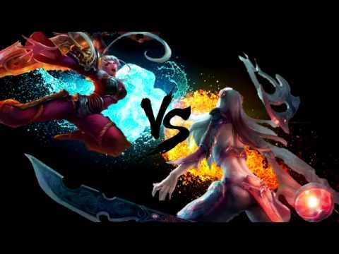 Irelia VS Riven (Random League Moments)