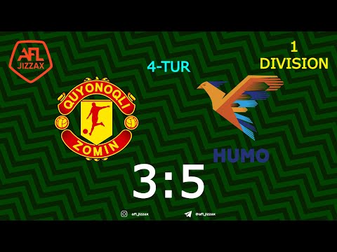 1-division. 4-tur QUYONOQLI - HUMO 3:5 (11.04.2021)