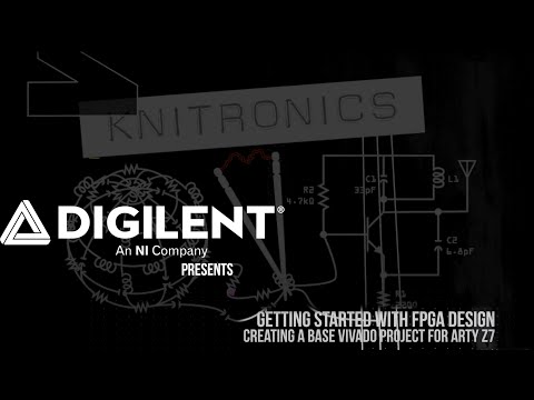 Getting Started with FPGA Design #2: Creating a Base Vivado Project for Digilent's Arty Z7