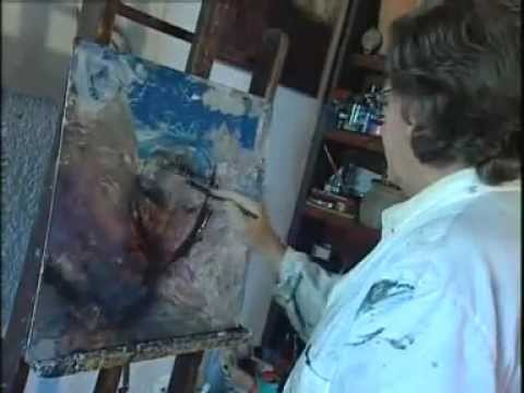 Bruno Clement i slikar Milan Dragija, Istra, Hrvatska