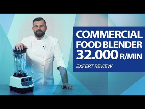 Vidéo - Mixeur blender professionnel Katana - 1 500 W - 32 000 tr/min