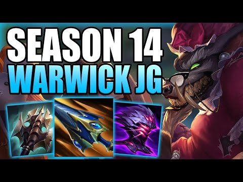 THIS IS HOW YOU CAN CARRY GAMES WITH WARWICK JUNGLE IN SEASON 14! - Gameplay Guide League of Legends
