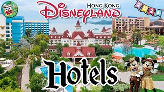 Hong Kong Disneyland HOTEL GUIDE - 2026 - All THREE Disney Hotels