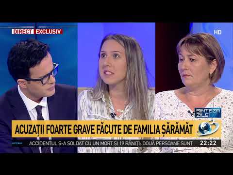 Mama din Baia de Aramă a Sorinei, mărturii emoționante în platoul Sinteza zilei (IV)