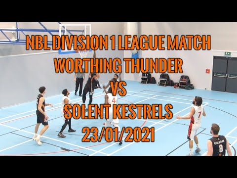Worthing Thunder vs Solent Kestrels - 23/01/2021 - NBL Division 1 League Match
