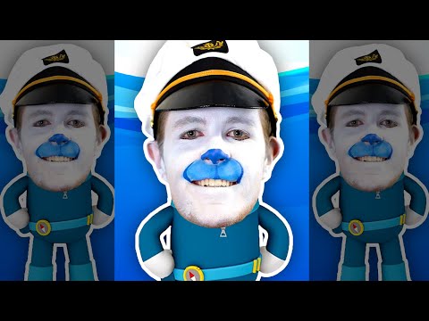 Captain Barnacles - Octonauts Face Paint #Shorts