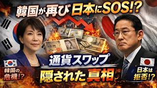 【衝撃】韓国が再び日本にSOS？通貨スワップ要請の裏に隠された“本当の理由”とは