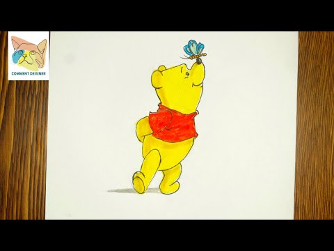 Comment dessiner Winnie l'ourson etape par etape