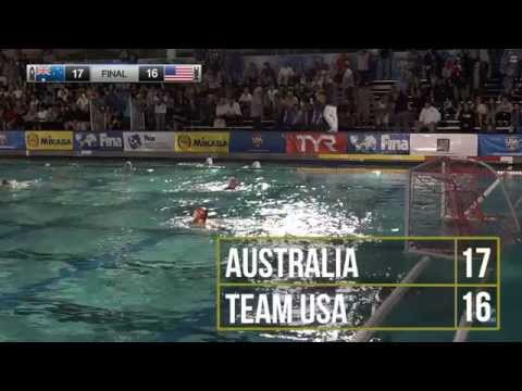 USA vs. Australia: FINA Mens' Intercontinental Tournament Highlights