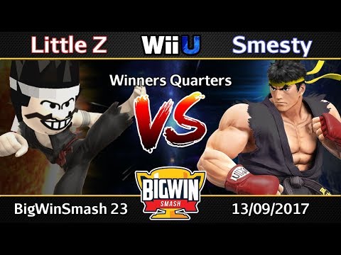 BigWinSmash 23 - Winners Quarters - Little Z (Mii Brawler) v Smesty (Ryu)