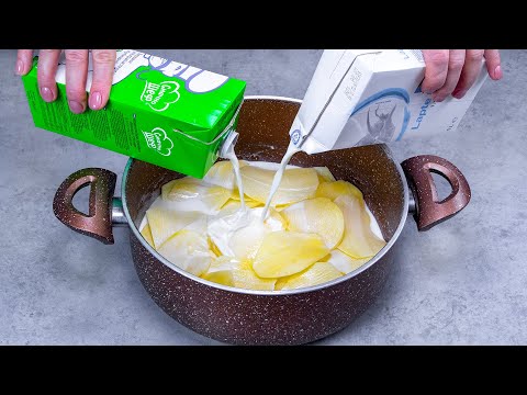 Najukusniji gratin od krompira - sa mlekom i slatkim vrhnjem za kuvanje