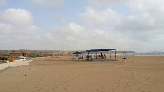 preview picture of video 'Beautiful Sonmiani Beach @Sonmiani, Baluchistan'