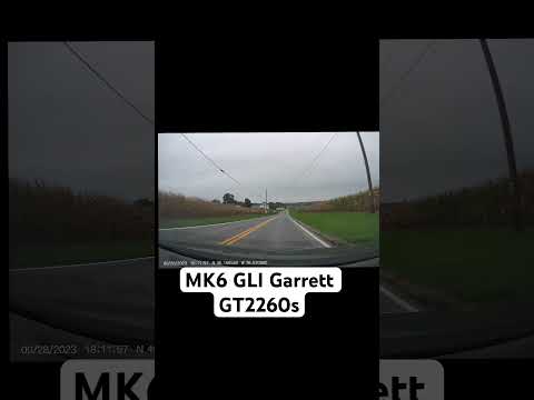 MK6 GLI Big Turbo Crazy Exhaust Vantrue Dashcam Footage #volkswagen #shorts