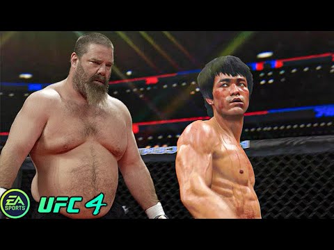 UFC 4 | Bruce Lee VS Tank Abbott |  EA SPORTS UFC 4