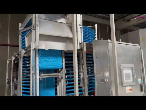 Used Spiral Freezer - Starfrost Helix type 85-22-RR-21-5 - 120 kW/35 tons - Comron International