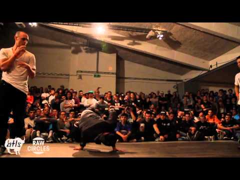 Nabil & Keyz vs. Xisco & Shane | RAW CIRCLES 2012 | Bboy Semi-Final