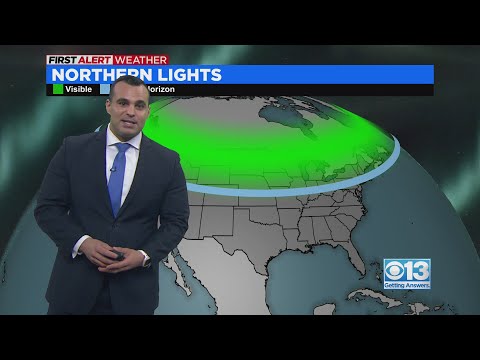 NOAA: Tempestade geomagnética severa significa que a aurora boreal pode ser vista tão ao sul quanto NorCal