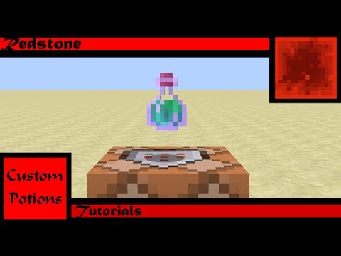 SerpentDagger - How To Create Custom Potions (Commands) (Minecraft 1.12.2)