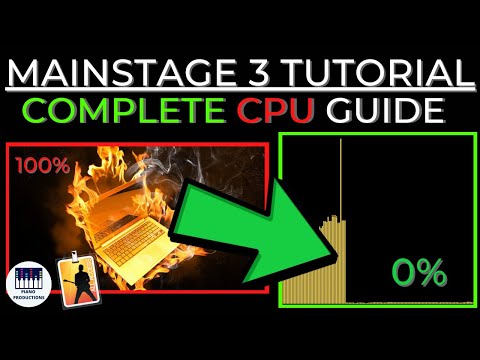 MAINSTAGE 3: COMPLETE CPU OPTMISATION TUTORIAL | BEGINNER TO ADVANCED