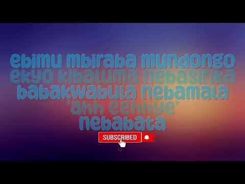ABAKYALA BAZIRA BY JAMAL LYRICS VIDEO