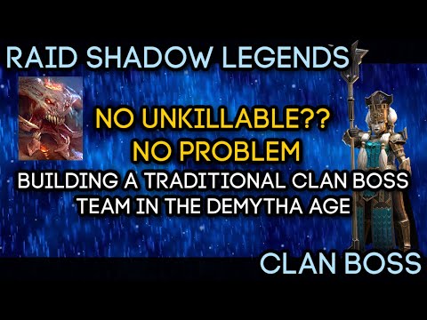 No UNKILLABLE? No Problem! - HOW TO Build a Traditional NM/UNM Clan Boss Team | RAID: Shadow Legends