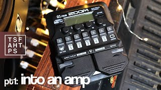 Video thumbnail for Zoom G1Four - into an Amp by TheSuperFunAwesomeHappyTimePedalShow