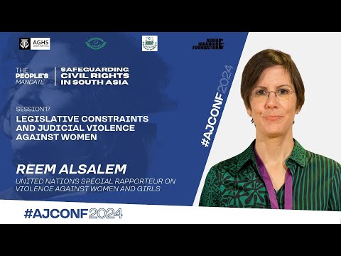Reem Alsalem op AJConf 2024: VN Special Rapporteur over gender en vrouwenrechten