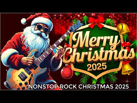 Best Popular Songs 2025 - Best Christmas Rock Songs - Upbeat Holiday Playlist for Festive Vibes