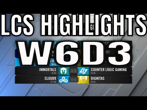 LCS Highlights ALL GAMES Week 6 Day 3 Spring 2020 - IMT vs CLG, C9 vs DIG