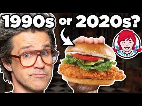100 anos de teste de sabor de Wendy's