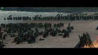 Robin Hood (2010) Beach battle opening part HD