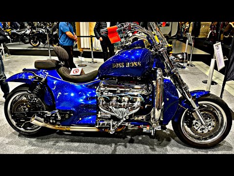 7 Most Powerful Boss Hoss Motorcycles With V8 Engines !!!